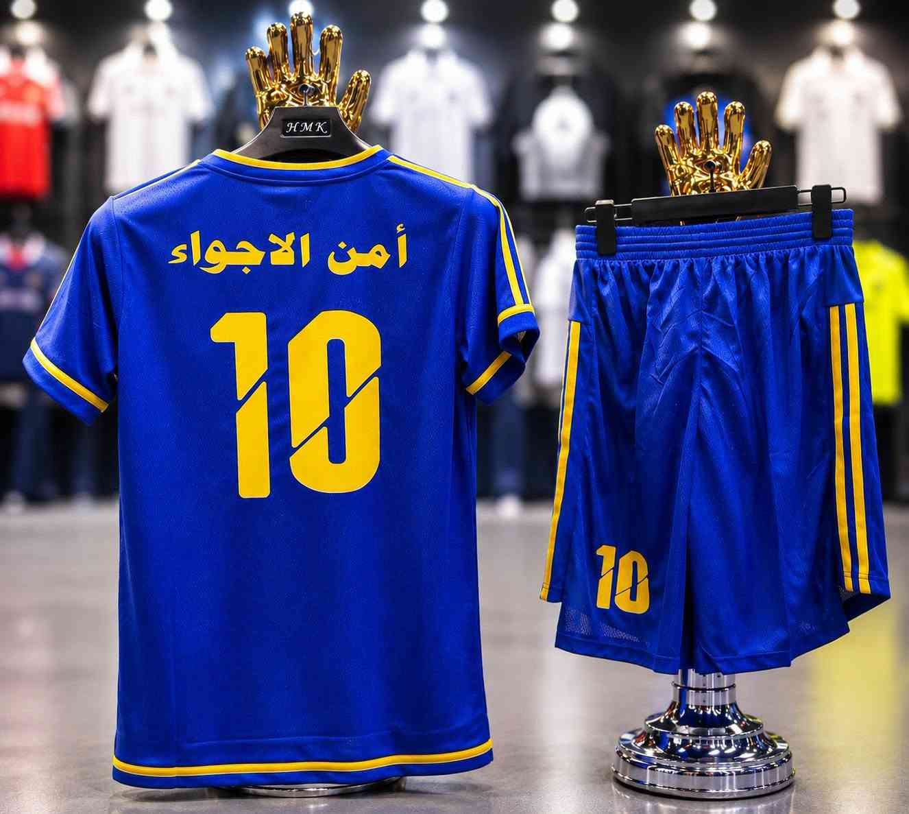 اللهم صل على محمد وال محمد🤲 

#النجف الاشرف  #مطار النجف الدولي 

يستاهلون ⚽⚽ فريق #أمن الاجواء  ⚽️⚽️ 

دريس شورت اصلي خامه مثقبه وضمان سنه طباعة شعار قماش 

العنوان النجف الكوفة فلكة الشهرستاني مقابل مأكولات حبايبنا الطابق الثاني لشركة الياسري للهواتف النقاله تجهيزات أحمد لاصي للملابس الرياضيه *********** حسوني
