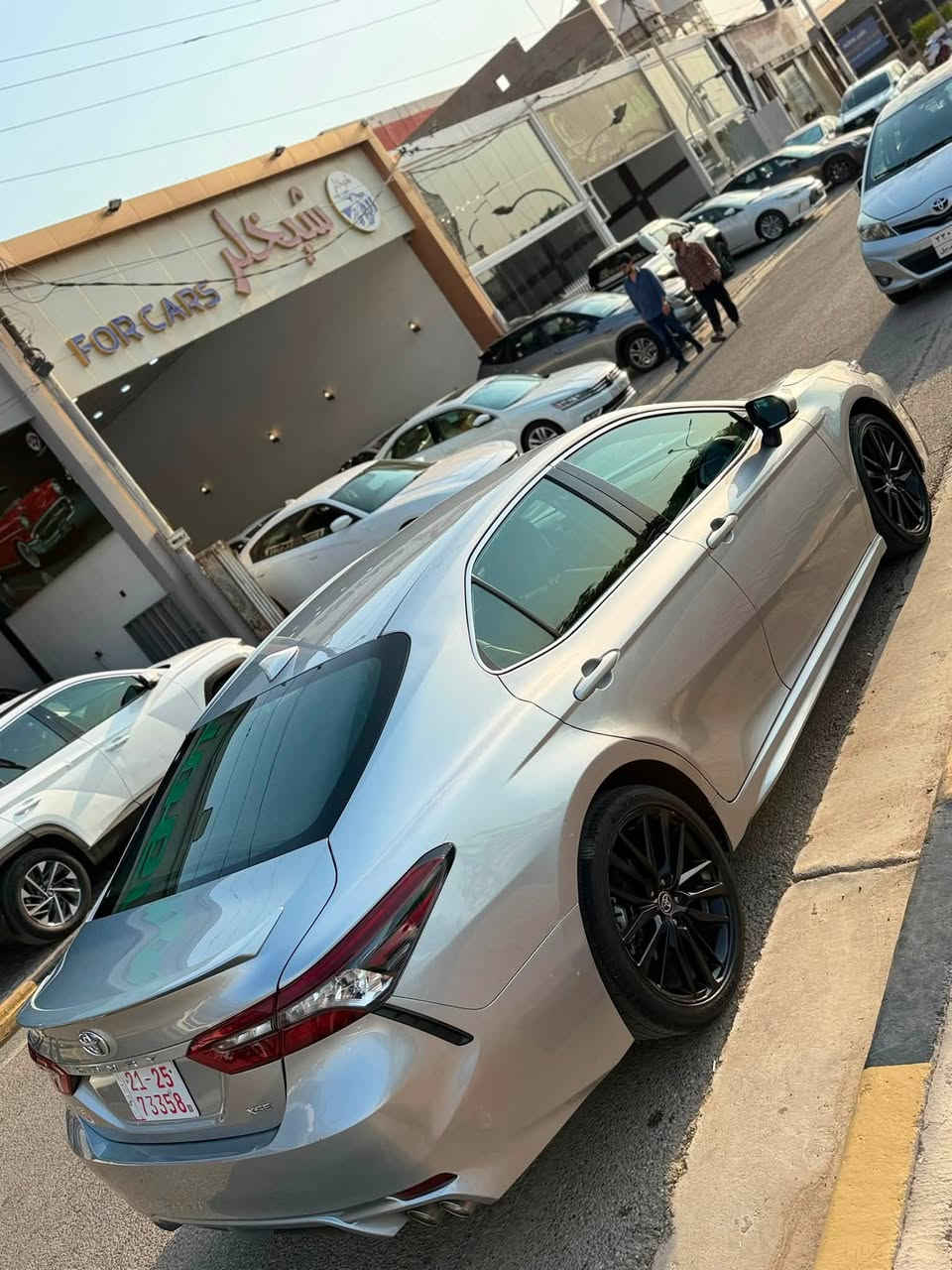 كامري 2024 xse وارد كندي للبيع السيارة كلش حلوة وجديدة ونظفية بجمها كبس حادثها جامرلغ وباب سايق مبدل وحافة بونيد تعديل بيها السيارة جاهزة لاخر برغي مابيها نقص تترقم شمالي كاتي ممفتوح بعدها مكان السيارة كركوك والسعر215$لاستفسار والتفاصيل(***********)
