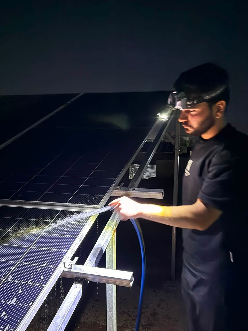 ☀️ متوفر الآن خدمة غسل وتنظيف منظومات الطاقة الشمسية ☀️
لأن نظافة الألواح تعني إنتاجية أعلى وكفاءة أفضل، يوفر كادرنا المختص خدمة غسل وتنظيف ألواح الطاقة الشمسية بأحدث الطرق وبعناية تامة، لإزالة الغبار والأتربة التي تؤثر على أداء المنظومة.

✅ تنظيف احترافي وآمن للألواح الشمسية

✅ رفع كفاءة إنتاج الطاقة

✅ خدمة سريعة وبأسعار مناسبة

✅ نخدم جميع مناطق محافظة ديالى

📞 للحجز والاستفسار:

***********
