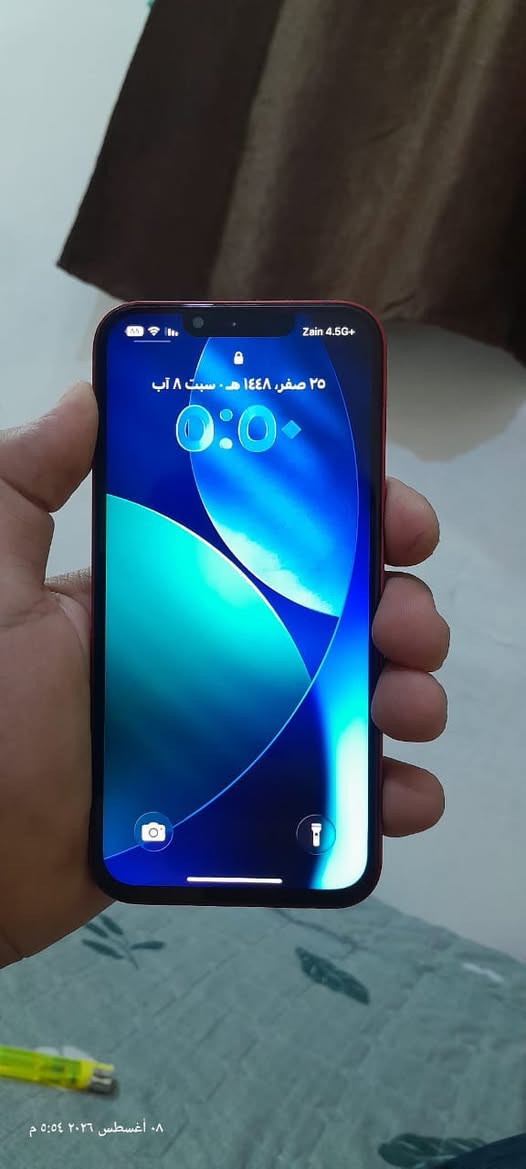 ايفون ١٣عادي 

ذاكرة ١٢٨

البطارية ٨٦

نسخة ياباني دبل شريحه 

مبدل شاشه لون احمر 
تصال*********** خاص السعر
