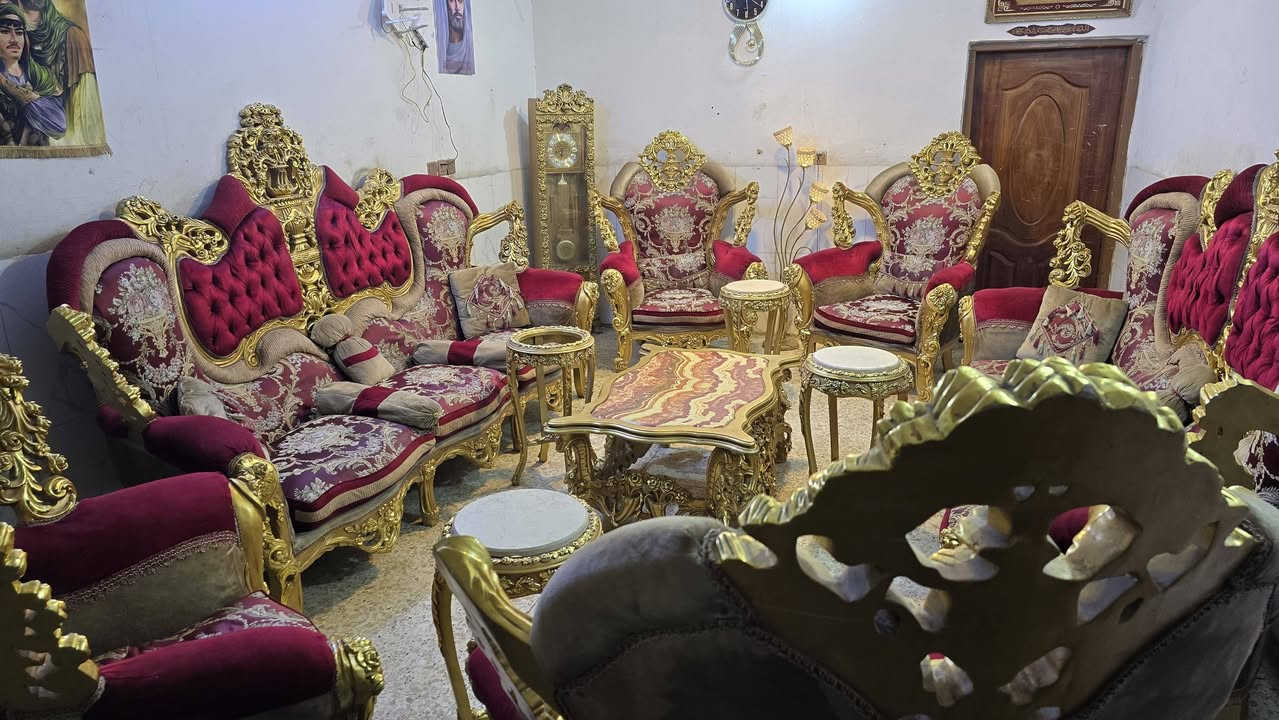 تخم زان مصري • ١٢ مقعد • ورق ذهب