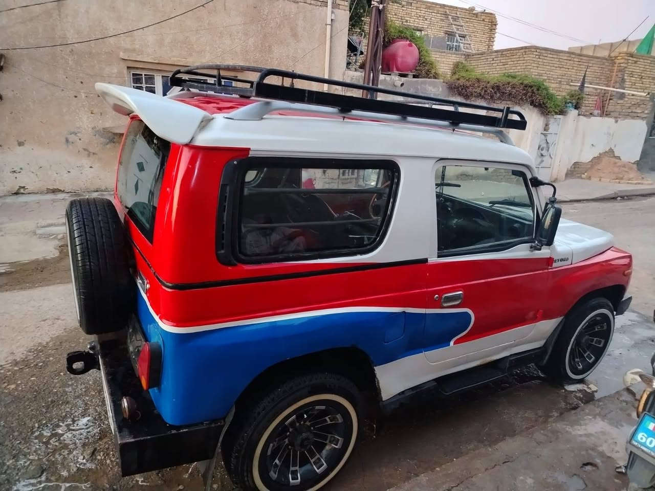 السلام عليكم كيا روتانا كوري للبيع موديل 2000 حدادية وصبغ جديد تخم تاير جديد رقم انكليزي بغداد  تحويل ثاني يوم سنوية أبيض ملون السعر 55 وبيها مجال مكان كوت الاتصال على الرقم الهاتف *********** خاص متواجد
