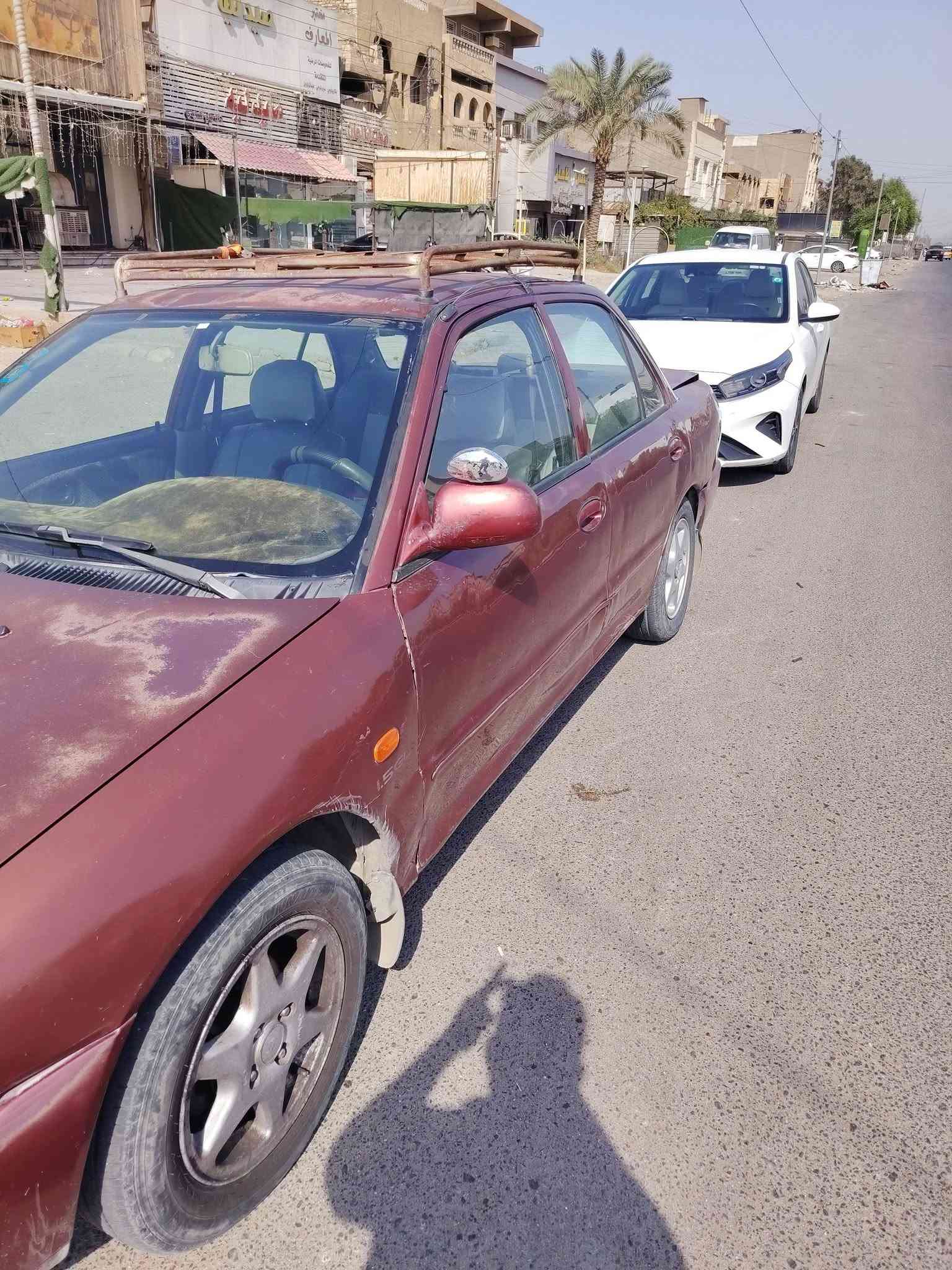 سلام عليكم بروتون ٢٠٠٥ كير اوتو ماتيك بلاديه لاصبغ ولا ضربه هزه جديده وسنويه جديده السياره تبريد صدر كهربائية كله جاهزه خير من الله سعره ٤٥ بيه مجال بصيط التصال *********** السياره بسمي تحويل مباشر
