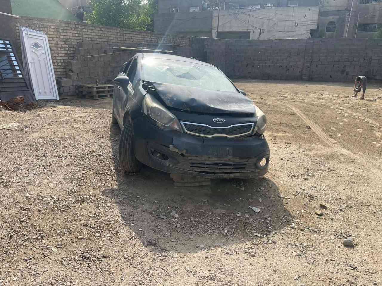 كيا ريو • ٢٠١٣ • حادث