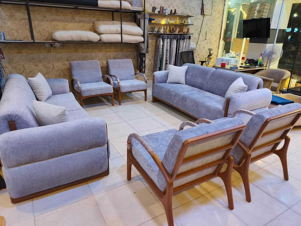 🛋️موبليات لا ماسو 🛋️

تخم تركي جديد باندة ١٠ نفرات بقماش الخاولي و مقعد طبي بولستر والخشب الزان بل كامل 

سعر عرض خاص : ٨٥٠$ 

يتوفر توصيل 🚚 الى جميع محافظات العراق

للحجز الفوري راسلنا واتساب☎️***********

***********  

📍العنوان اربيل سايدين المنارة مقابل سوق اللنكة الجديد مقابل عمارة F

⏰ يومياً من 10 صباحاً لـ 11 ليلاً ‎ أربيل, العراق

