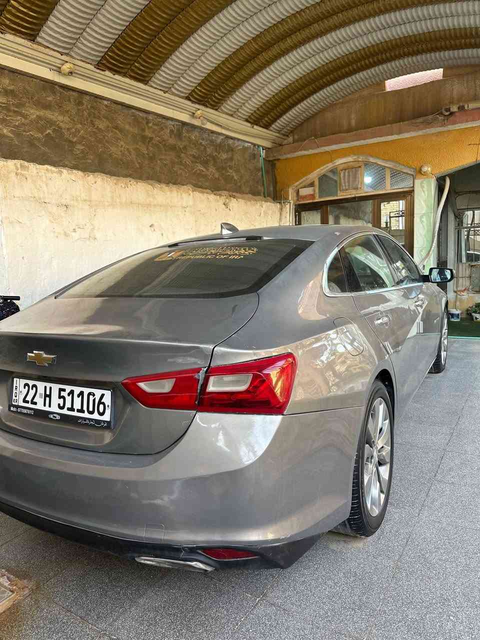 🚘 للبيع شفروليه ماليبو Premier 2017
السيارة فئة Premier ومحركها 2.0 Turbo.
المواصفات:

- شفروليه ماليبو Premier
- موديل 2017
- محرك 2.0 Turbo 
- 4 سلندر
- قوة 250 حصان
- جير أوتوماتيك 9 سرعات
- دفع أمامي FWD
- سيدان، 4 أبواب
-بانوراما 
-إشارات بالمراية
- شاشة وسطية ونظام ترفيه
- كاميرا خلفية
- مقاعد جلد
-مقاعد تدفئه تبريد
- تحكم أوتوماتيكي بالمكيف
- Bluetooth
- Apple CarPlay / Android Auto
- أنظمة أمان وثبات إلكتروني وABS
- وسائد هوائية
-تحكم عن بعد فتح وقفل + تشغيل بصمه 

📍 الموقع: بابل / الحلة /القاسم

💰 السعر: 100 

للمهتمين التواصل خاص واتساب فقط (***********)
