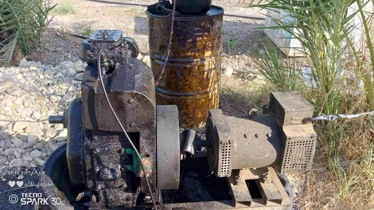 مولد هندي نضيف للبيع 7 ونص كيفي صارله عندي 3 سنوات تشغيله وتوليده يخبل خير من الله مكان واسط نعمانيه رقمي ***********
