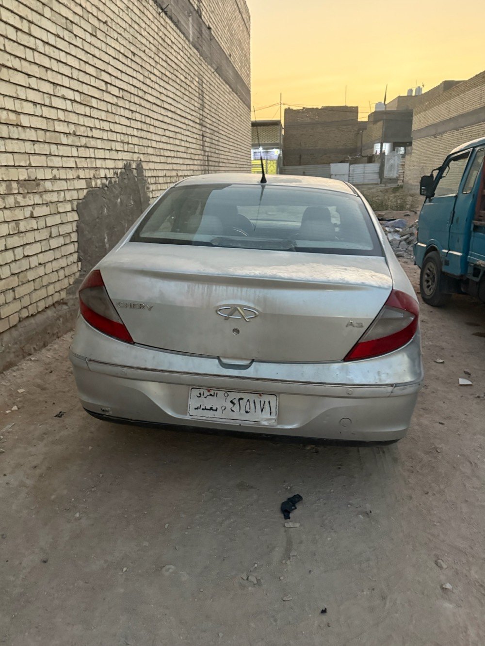 سلام عليكم شيري اي ثري كير حداديه باتري رقم بغداد صدامي راعيه موجود مابيه ضربه مكينه بلاديه ٢٨ وبيه مجال مكاني نجف ***********
