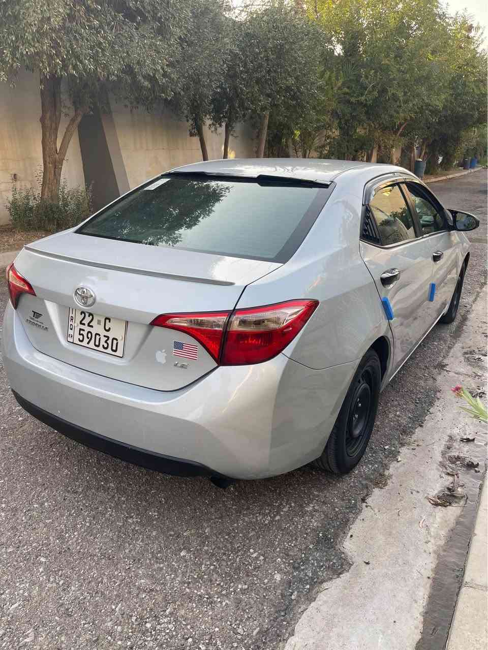 كورلا ٢٠١٧ • ماشيه ١١٠الف • بدون ايرباك