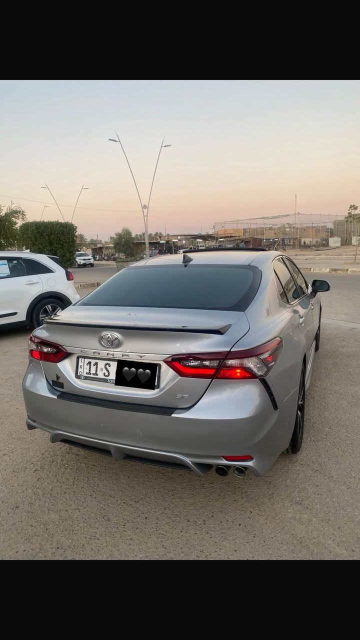 بيع او مراوس
كامري 2021  رقم بغداد بسمي

وارد امريكي فئه se بلاص

بصمه +سلايت+رادار جانبي امامي شفتات سترين وباقي مواصفات الكامري المعروفه

محرك ٢٥٠٠ بانزين فقط

ضررها جاملغ وبنيد صبغ

سعر ١٧٨ وبيها مجال

مكانهه بغداد اليوموك 

***********
