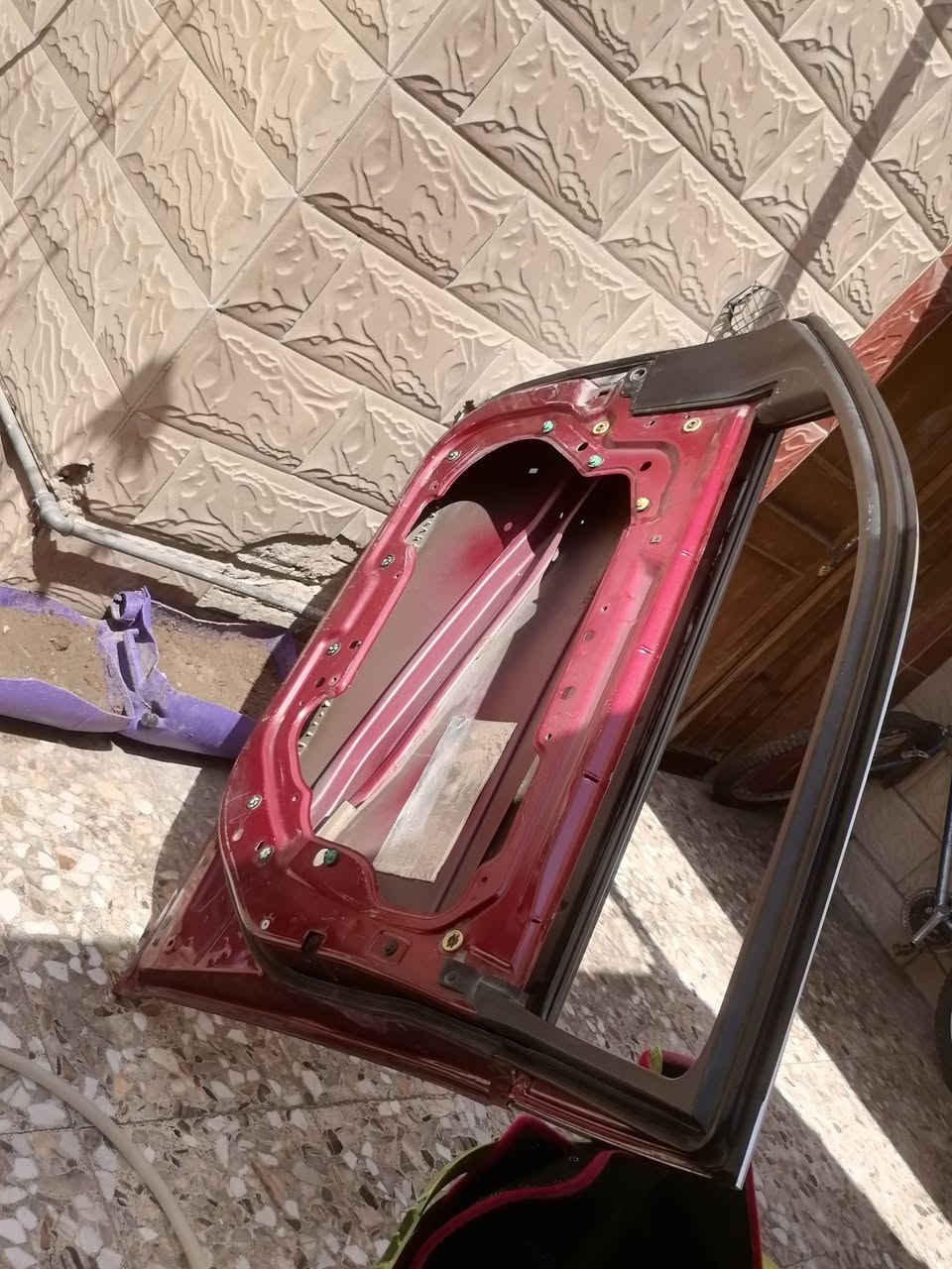 السلام عليكم دعامية أوباما 14 كفالة من الصبغ بيها شخوط قليلة مع باب كفالة لا صبغ ولا بارد بسعر مناسب للاستفسار الاتصال على الرقم ***********
 المكان بغداد حي العامل

