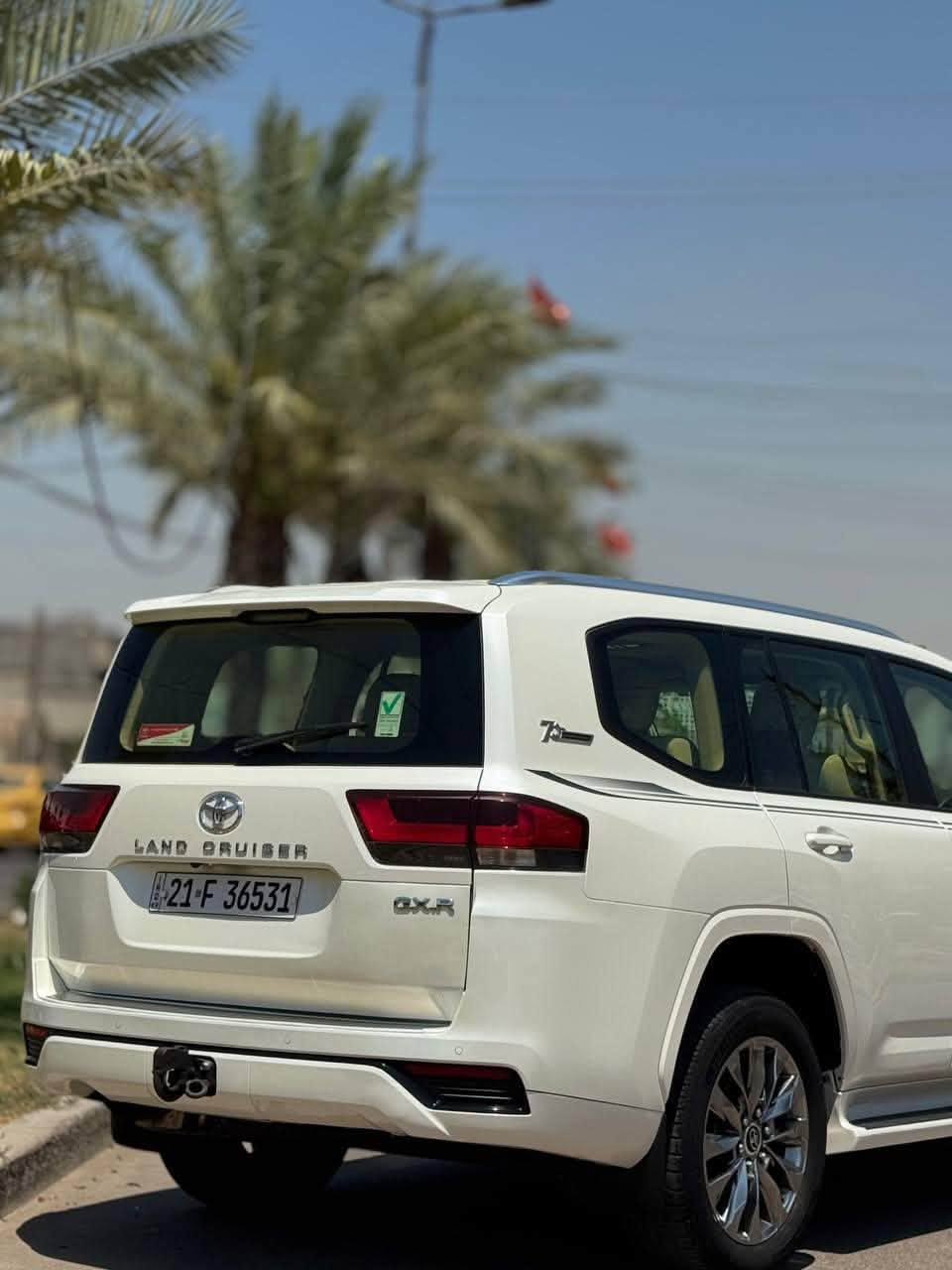 السلام عليكم
للبيع فقط
تيوتا لاندكروز ٢٠٢٢ ساز 
GXR

٦ سلندر تنفس طبيعي 

ماشية ٩٠ الف كيلو متر 

مكفولة من الصبغ وتبديل 

رقم سليمانية 

فول مواصفات 

تشغيل عن بعد
بصمة 
ترحيب
دبل كرسي كهرباء
ثلاجة 
جلد
شاشات ٣ 
تبريد كشنات 
تدفئة كشنات 
ماوس مود درايف
جنطة كهرباء
رادار نقطة عمياء
ليد امامي
زراك امامي

الخ من مواصفات معروفة 

ملاحظات السيارة / بارد ب صندوك + بارد باب الصدر فقط 

السعر 59.000$ بي مجال
العنوان بغداد

***********
***********

متوفر واتس اب
