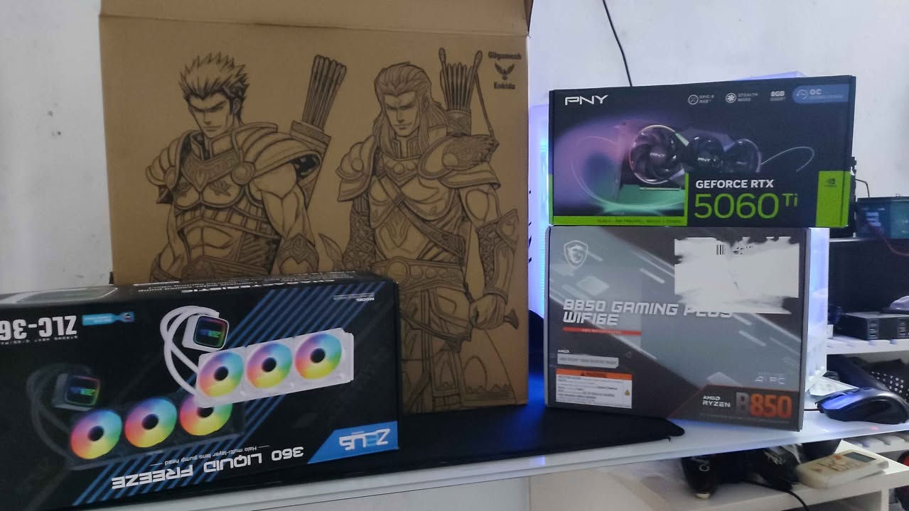 تجميعة • ريزن 9600X • RTX 5060Ti