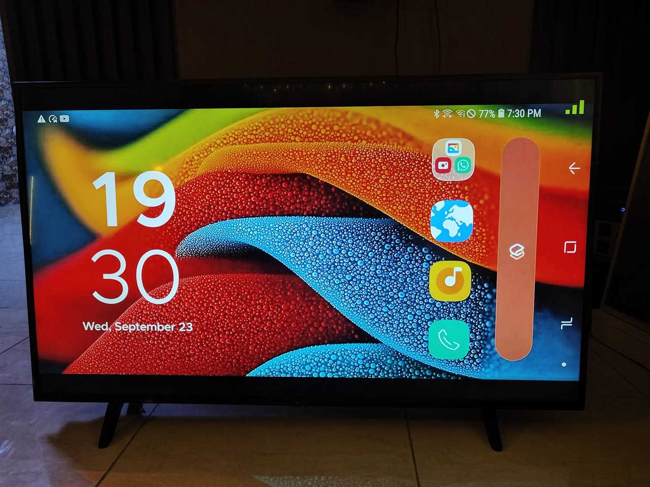 سلام عليكم
شاشة حجم ٥٥ الريان سمارت 4k انترنت  وكالة الكراده نظيفة جدا تاخذها من بيتي السعر ٣٠٠ وبيها مجال حك الجية مكاني بغداد م الصدر للتواصل واتساب او اتصال 

 ***********
