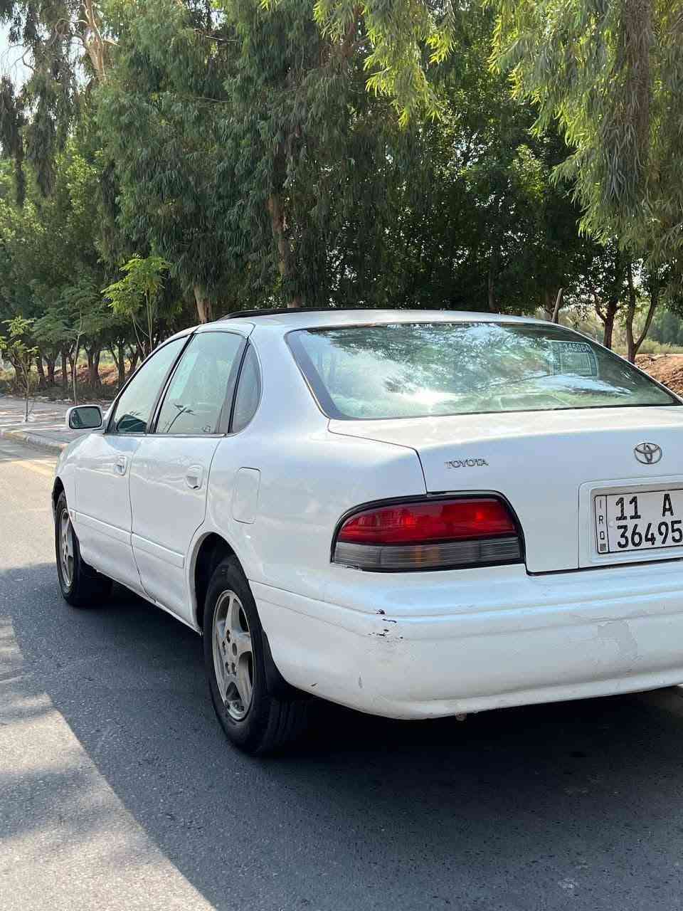 تويوتا. افلون.  موديل. 97.
رقم بغداد. انكليزي.  تحويل مباشر. 

كير. ومحرك حاويه. 6.سلندر. تدفئه تبريد. ثلج. 

تخم تاير نضيف حداديه نضيفه.كهربائيات كله شغال. 

فتحه. سقف. مكفوله من الضربه. القويه. والعيب الشرعي.  

السعر. 43.  العنوان كربلاء طويريج. ***********
