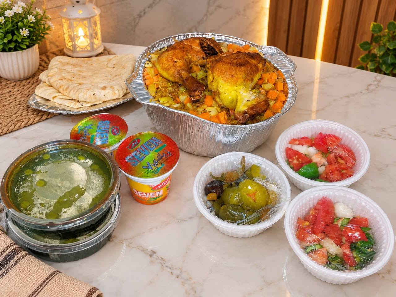 كباب ومعجنات • حجز واتساب • فطائر وبرياني