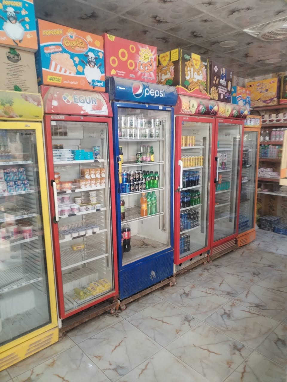 اسواق للبيع . حي الضباط خلف مدارس الوقف الشيعي . شارع عام ورئيسي وحيوي . الاسواق قديمة ومعروفة وشغاله . تحتوي على 6 براد عمودي
4 مجمدة طرح 
2 سبلت  ( 3 طن + 2طن )
شاشة + منظومة كاميرات
جهاز شحن رصيد والعاب
سقيفة خارجية
مولدة 35 امبير كاز
رفوف كاملة جدران + سفينة 
رفوف bdf خاصة للكرزات والهدايا
بضاعة كاملة بنسبة 80 %
للاستفسار اكثر ***********
اسواق للبيع . حي الضباط خلف مدارس الوقف الشيعي . شارع عام ورئيسي وحيوي . الاسواق قديمة ومعروفة وشغاله . تحتوي على 6 براد عمودي
