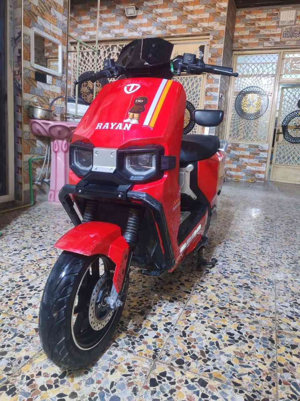 دراجة شحن • شركة الريان • البلديات شارع الشريط