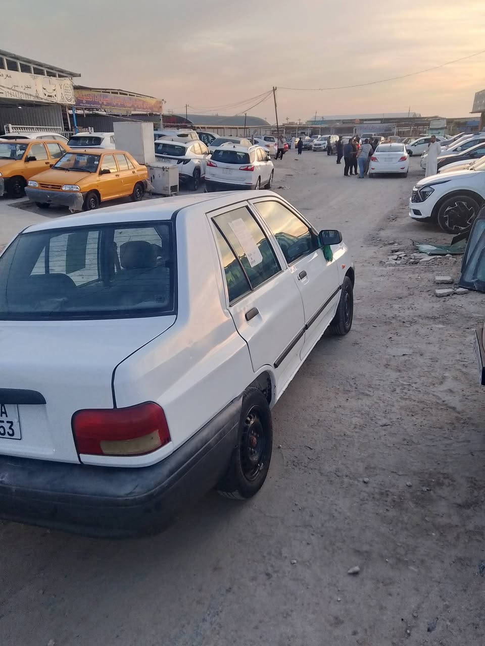 للبيع موديل 17 بيه تعويره بالباب خفيفه حداده جديده و مكينه حلوه عله شرط كير فول رقم انكليزي رقمي (***********)🚖

 سعر قفل ٣٥ ورقه مابيه مجال ابد سياره متعوب عليه جديده كشنات جلد تخم تاير  تبخير دخان مابيه مكينه جديده فول ...👍

 غرامة مرور( ٢٠٠)📝
