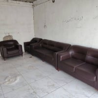 كنب جلد • ٧ مقعد • الرشيد بغداد