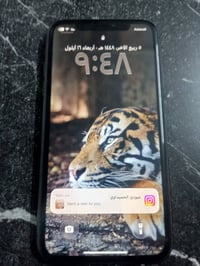 ايفون 11 عادي ذاكره 128 كله شغال فيس ايدي بطاريه 100 بس بطاريه مبدل ال...