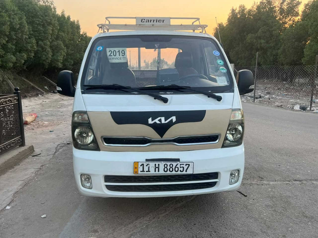 السلام عليكم كيه موديل 19 رقم بغداد بسمي ابيع شرط التحول محرك 2700 رقم نكليزي سنويه جديدة لحد 31 محرك وكير وكسن ورقم كفاله بيها باب مبدل فقط السعر 115 بغداد حي الامين ***********
