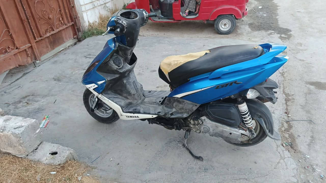السلام عليكم دراجة للبيع جي تي ار سعر ٥٠٠قفل يرادلها شاشة وترتيبات مكاني الحصوة ابو غريب ***********
