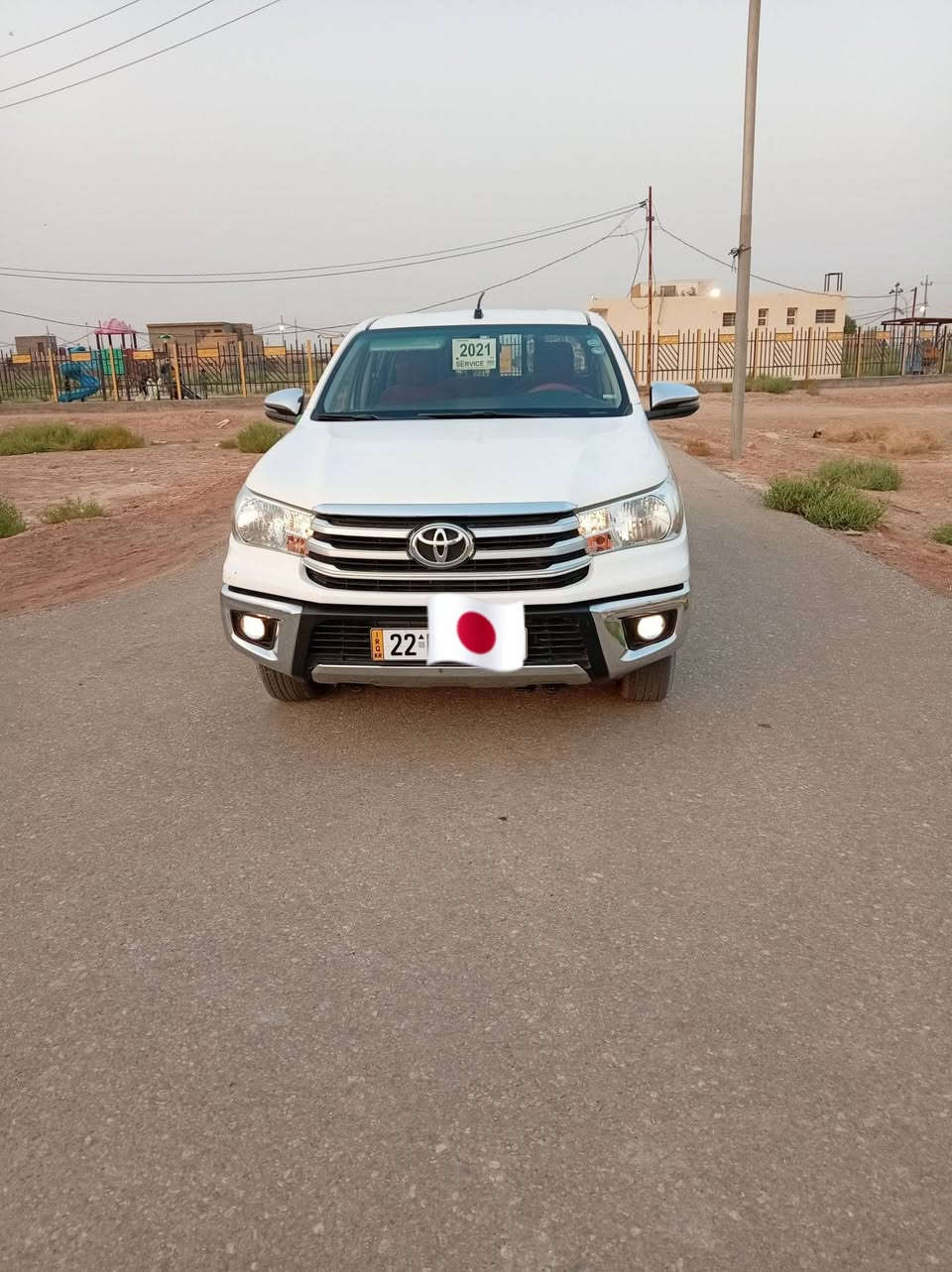 السلام عليكم ورحمة الله
للبيع تيوتى هايلوكس ناصي مديل 2021✅🇯🇵
رقم أربيل الجديد سنوية إلى 2031السيارة جديدة بمعنى الكلمة ستخدام شخصي سيارة مكفولة كفالة عامة شرط السونار ماشية 130الف 
✅مديل 2021     السعر 222وبيها مجال للطيبين 
      ✅تخم تاير سيارة جاهزة بحالة الزيرو 
         مكاني نجف 📞***********📲
        📲 *********** 📲
