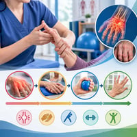 🦴 التهاب المفاصل الرثوي قد يسبب الألم، التيبّس وصعوبة الحركة… لكن التأ...