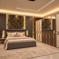 طقم ١٠ قطع • كول بهار مودرن • سرير مخزن