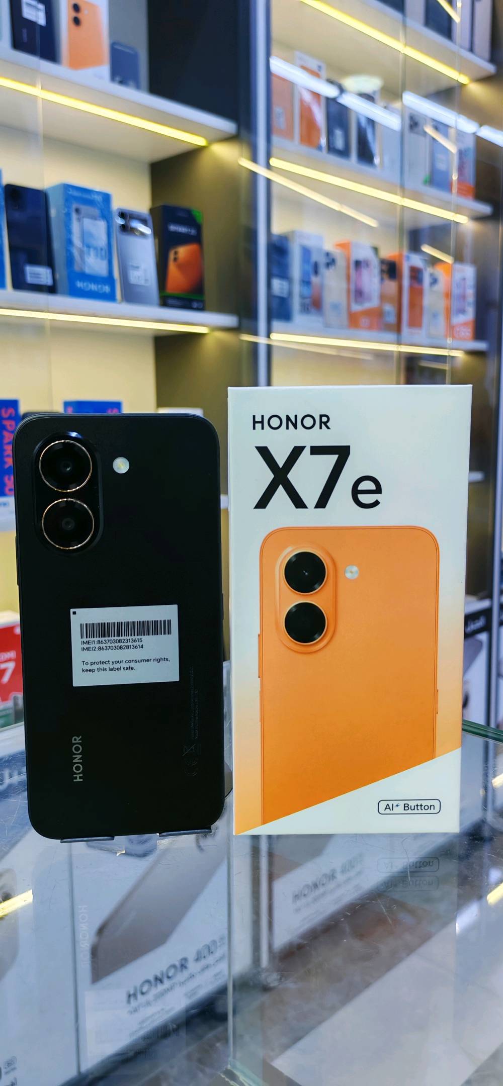 هونر x7e ذاكره  256بطاريه 5200