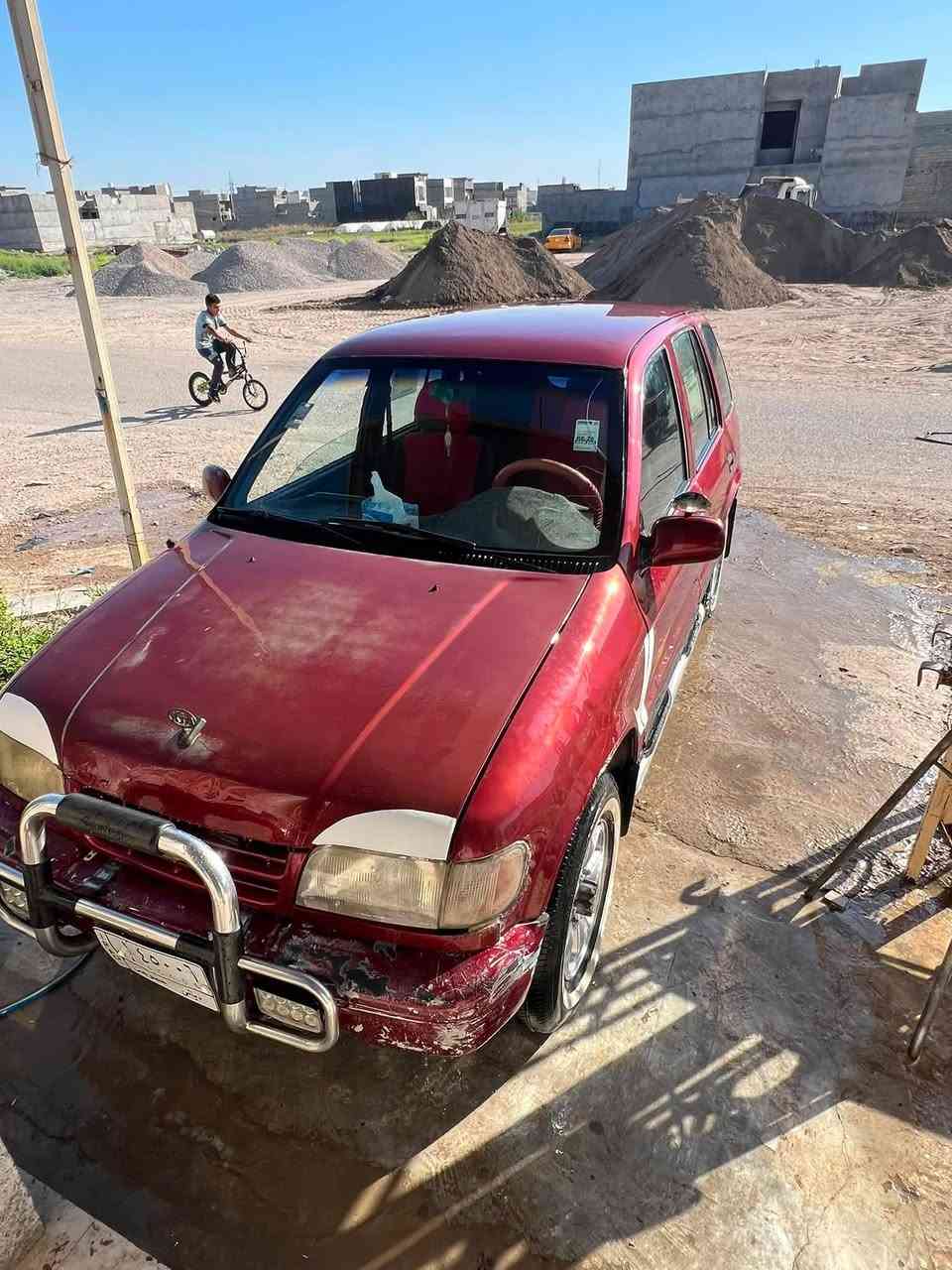 سلام عليكم كية سبورتج للبيع السيارة مديل 1994 4x4الكشر بي جراد مثل ما موضع بلصور السنوية لل 27  
السيارة خير من الله لا تنقيص ولا تبخير تخم تاير جديد السيارة مابيهة نواقص مال جناية السعر 38 وبيهة مجال حك الجية مكاني ديالى بعقوبة التحرير رقم الهاتف 
***********

