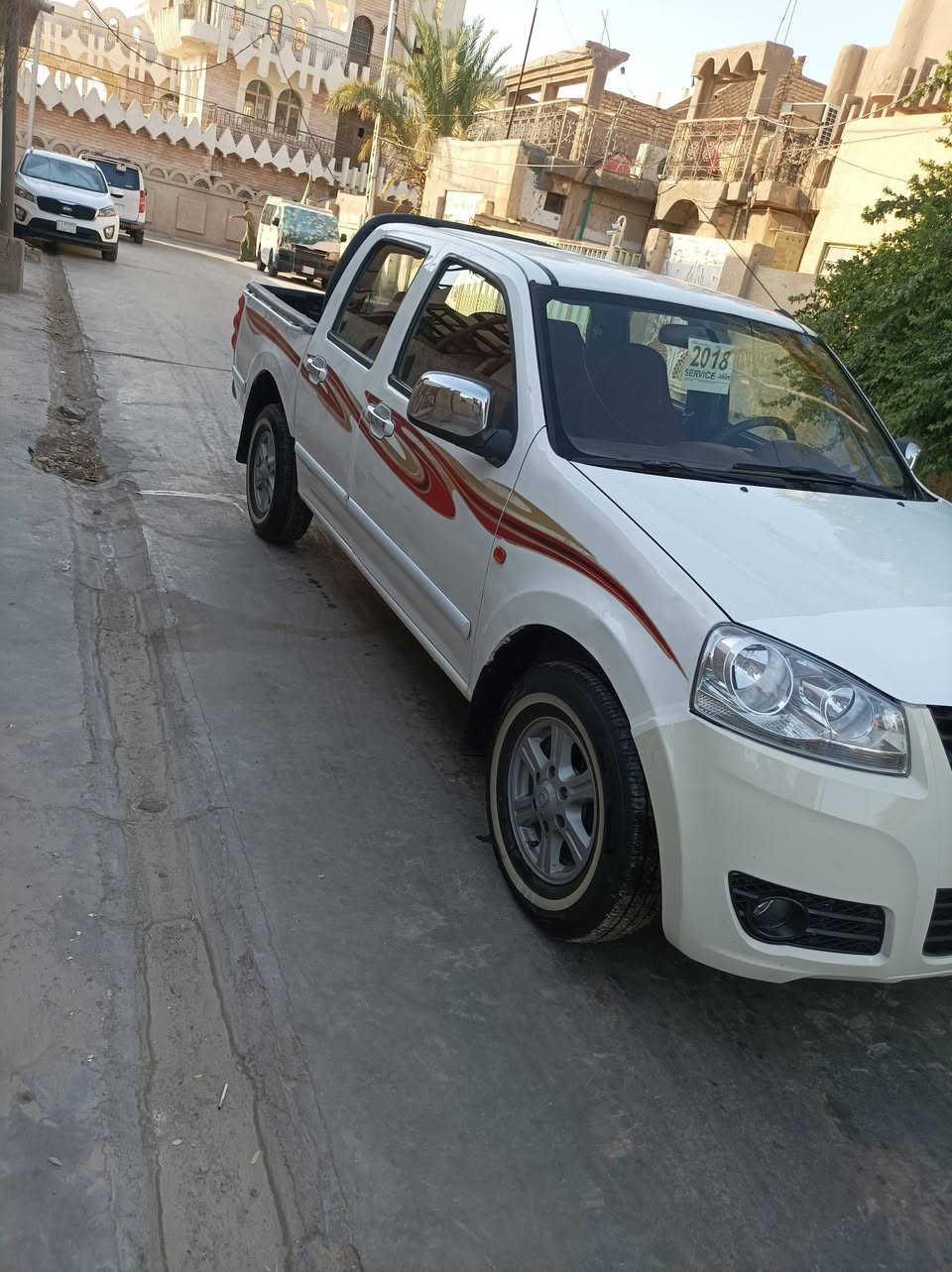 كريت وول ٢٠١٨
سياره جاهزه من كل النواحيه
بيه صبغ فقط الهلال الخلفي وبيه بارد بسيط
رقم واسط مشروع وطني 
مكان السياره واسط النعمانيه
السعر ٧٧
هـ***********
