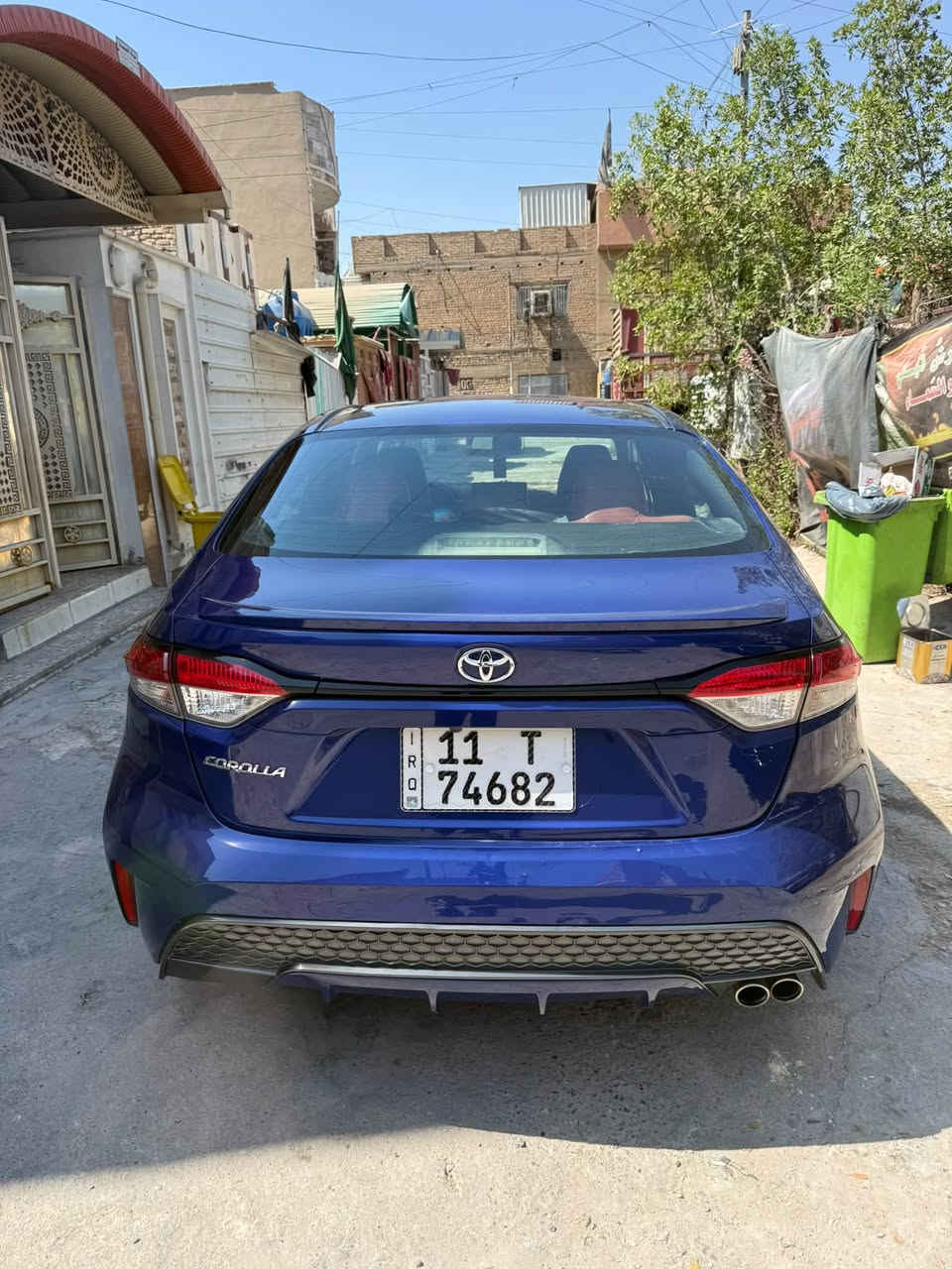 سلام عليكم كورلا موديل 20 وارد امريكي حادثهة جاملغ الخلفي جهة السايق  *********** مكانها بغداد العبيدي
