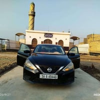 نيسان سنترا موديل 2019 وارد امريكي  سياره حره  رقم قادسية انكليزي  مدا...