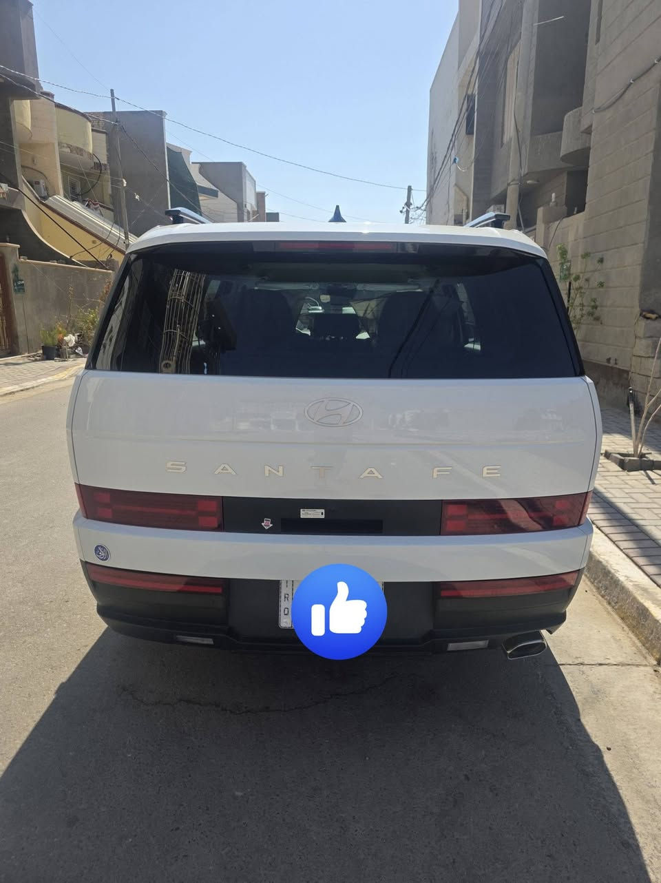 هونداي سنتافيا 
موديل 2025

لون ابيض

رقم قادسيه شهداء شرط الوكاله عامه اسويلك 

عداد المسافات ماشية 23 مشي امريكا شرط السياره بل كارتون 

كفاله عامه لا صبغ ولا تبديل ولا فتح ولا غرق تجي وتفحص سونار 

المواصفات 

محرك 4سلندر 2500 تيربو 

بصمة تشغيل 

كشنات جلد + كهرباء 

صندوك كهرباء 

شحن وايرلس 

تبريد شاشه 

كير تعليك 

حساس امامي + خلفي 

انظمة قيادة متعددة 

رادارات امامي وخلفي وجوانب 

7راكب 

داخل بيجي 

زعانف 

وبقية المواصفات المعروفة 

للاستفسار ***********

السعر 238 بيه مجال للشراي بسيط
