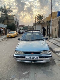 برايد موديل 93 سياره ما بيه اي نقص متصرف عليه ربع رقم بغداد مصفرا غرام...