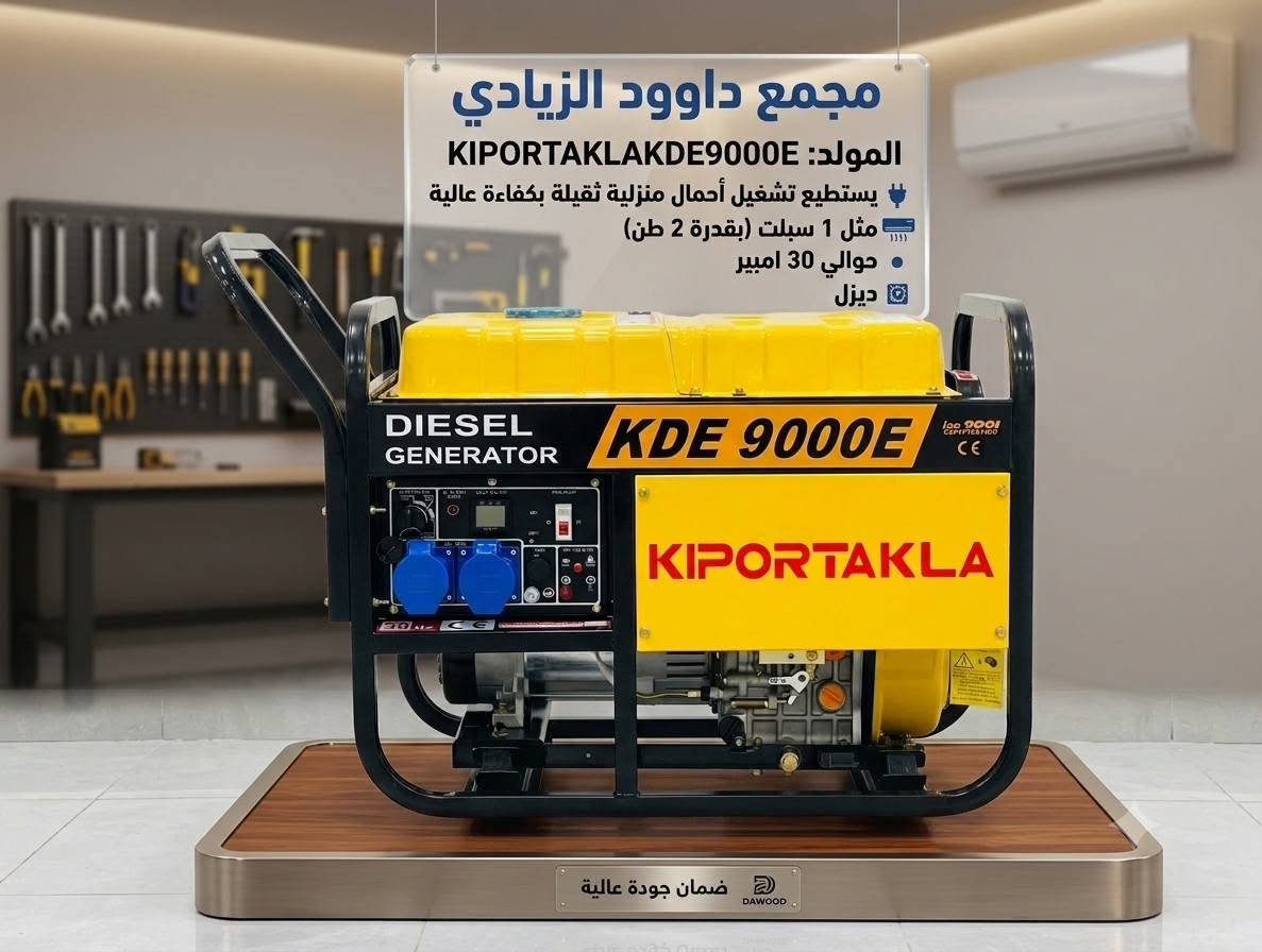 على بركة الله ✅

تتوفر لدينا جميع احجام  المولدات الكهربائية 💡
متوفر من 5 امبير إلى 250 امبير 💡

خصوم لاصحاب المحلات ✅

متوفر بأنواع مختلفة ✨
واسعار مناسبة ✅

البيع جملة مفرد 🔥

الموقع 📍
ذي قار قضاء كرمه بني سعيد 

تواصل الحسابات 
***********
***********
***********
