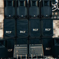 منظومة صوت • دايناكورد ١٠٠٠ • سماعات RCF ٧١٥