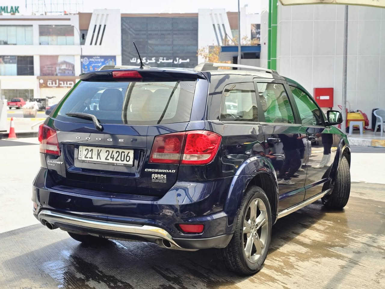 دوج جورني Crossroad 2017
.الفئة crossroad
• محرك 3.6L V6
• دفع رباعي AWD
• أوتوماتيك
• 7 مقاعد
• مقاعد جلد
• تشغيل بصمة
• شاشة لمس كبيره
• مثبت سرعة
• تبريد 3 قطع
فول مواصفات ماعدا الفتحه 

السعر 110
***********
