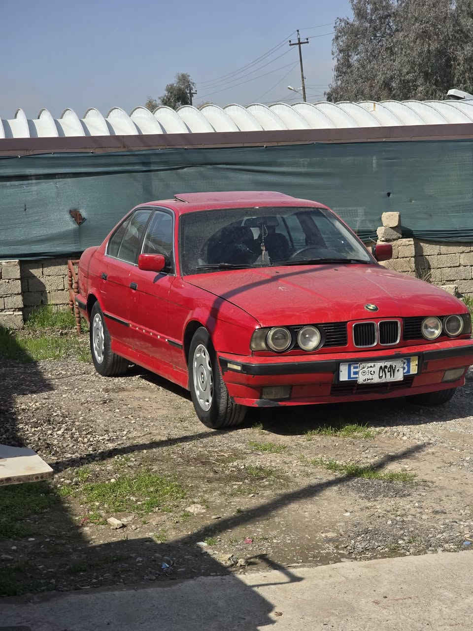السلام عليكم BMW
بي ام للبيع 525موديل 1990 لون احمر  صبغ عام جمالية طخم تايات جدد كشنات جلد جدد مثل ماموضح بل صور  السعر 45بيها مجال مكان موصل حي العربي للتواصل ***********
