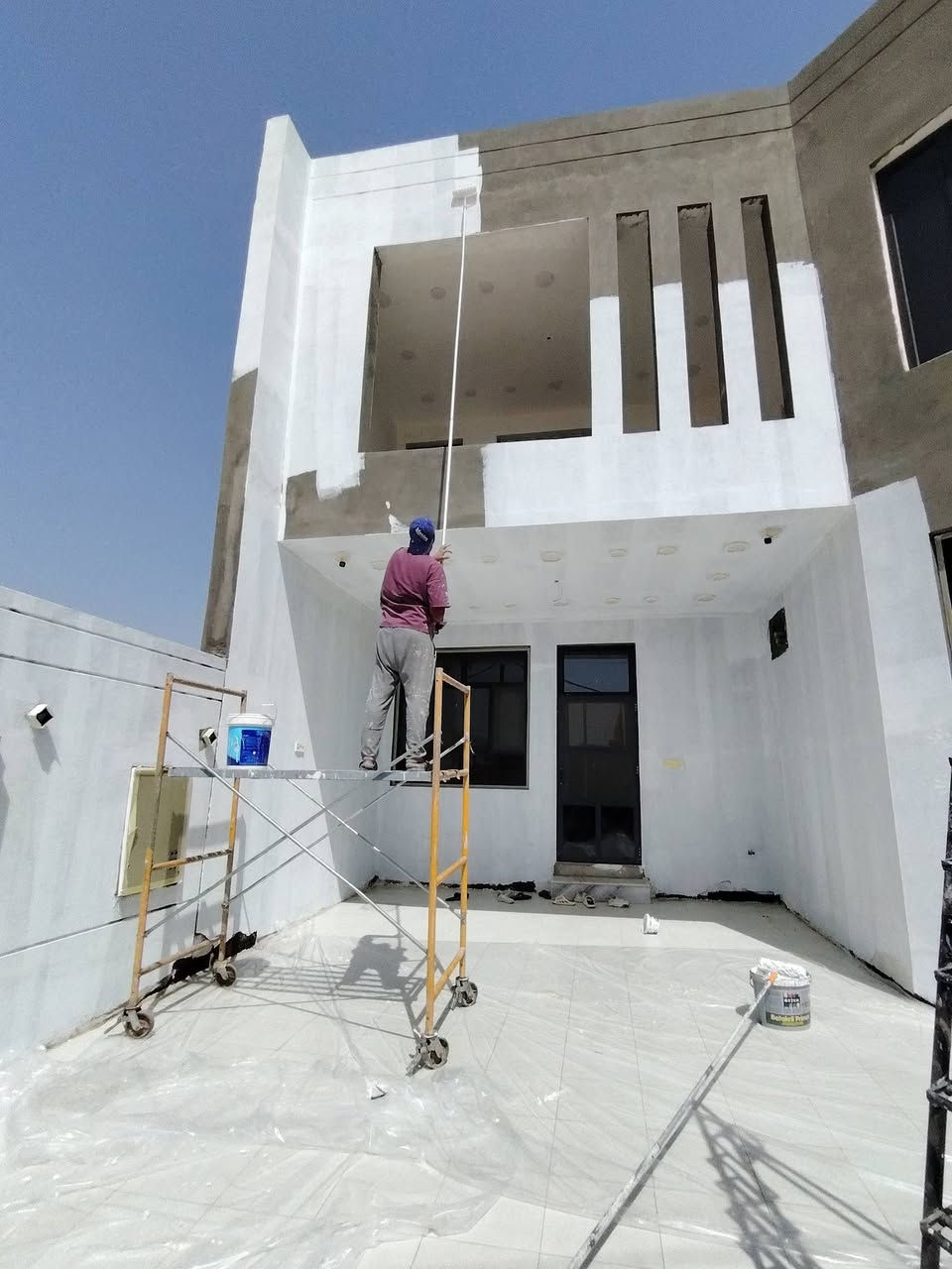 #الدقة_في_العمل_اساس_نجاحي
#نضافة_العمل_شرطنا_الاول
احد اعمالي في الواجهيات صبغ سلكوني مقاوم للامطار ذات اللوان ثابته تدوم لسنوات مواد تركية درجة اولى
#للعمل راسلوني على الواتساب ***********
#الديوانية
#الاول_في_الديوانية
#خبرة_لسنوات_في_عالم_الاصباغ
