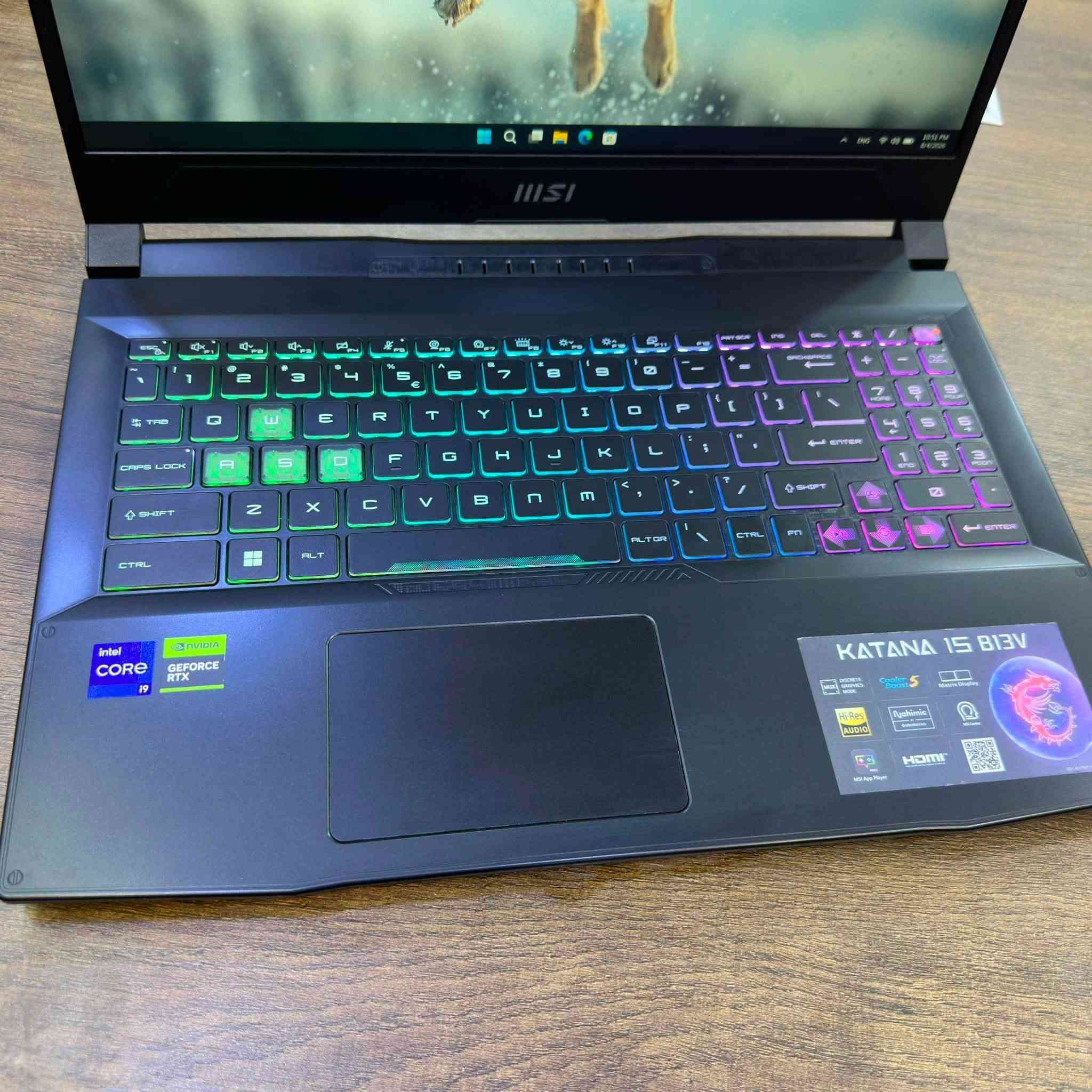 لابتوب msi وحش للبيع ونظافه فول 
————————————
‎‏‎🔥 ‏  🔥 السعر : 1,975,000 عراقي
————————————

MSI KATANA 15 B13V
‎‏CPU: Intel i9-13900H (2023)
‎‏Ram: 16GB DDR5 
Hard : 512GB NVME 
‎‏GPU: NIVIDIA RTX 4070 8Gb 
Screen : 15.6 / 144Hz / FHD 

الموقع اربيل 
متوفر توصيل 
***********
