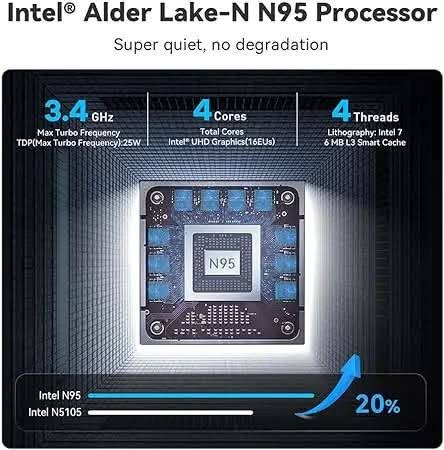 السلام عليكم…..
اغاتي متوفر ميني بيسي mini PC بهذه التفاصيل وهذا الشكل الجهاز جديد بالكارتون وضمان الفحص قبل الشراء 

وهذه مواصفاتة:- 

    MINI S12

* المعالج (CPU): Intel Alder Lake-N95

* الجيل: الجيل 12

* الأنوية: 4 Cores

* المسارات: 4 Threads

* التردد الأقصى: 3.4 GHz Turbo

* الكاش: 6 MB Smart Cache

* كرت الشاشة: Intel UHD Graphics

* وحدات التنفيذ الرسومي: 16 EUs

* تردد الرسوميات الأقصى: 1200 MHz

* الرام: 8GB DDR4

* تردد الرام: 3200 MHz

* نوع الرام: Single Channel

* التخزين: يدعم حتى 2TB PCIe

* القرص المذكور: M.2 SSD بسعة 256GB (اختياري حسب الصورة)

* الشبكة: LAN بسرعة 1000 Mbps

* Wi-Fi: Wi-Fi 5 (802.11ac)

* Bluetooth: 4.2

* التبريد: مروحة + مشتت حراري + غطاء تبريد للقرص

* أبعاد الجهاز: 4.52 × 4.01 × 1.54 إنش، أي تقريباً 11.48 × 10.19 × 3.91 سم

السعر:- 200 الف وبي مجال
للتواصل على الواتساب:- ***********
