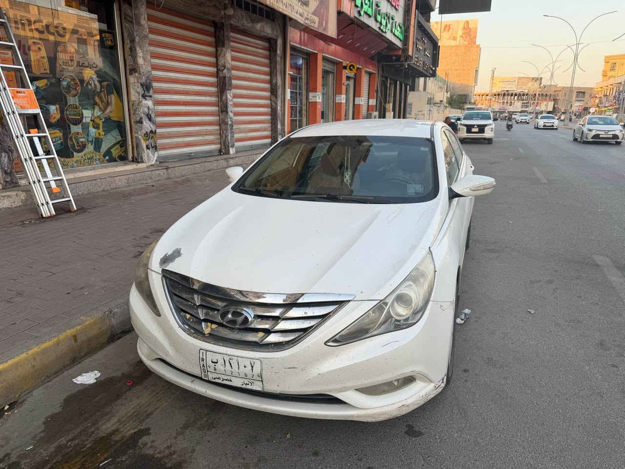 سوناتا خليجي 2010 رقم انبار  ماشيه 300.000
بيه ضرر الباب الخلفي فقط مصبوغ وبيه ملاحظات بسيطه سعر 93 بيه مجال 
اتصال ‭***********‬ المدائن, بابل
