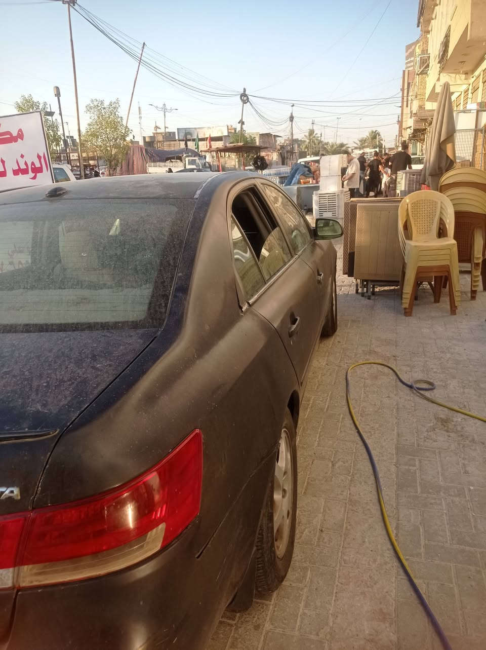 سوناتا 2007 يحتاج الها صبغ جاردة كلها
محرك 6 سلندر محرك وكير وتبريد مكفول حادثها قبق جنطه 
رقم بغداد صدامي شرط تحويل سعر 65 مكاني بغداد ***********
