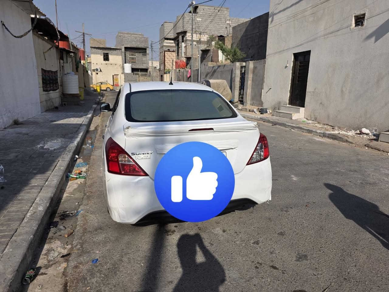السلام عليكم نيسان البيع مديل 22 ساره بيه باب سايق مدل وجاملق بي ضربه قليله ومصلحه عد المدلاوي  وبيه ملاحظات بصيطه *********** مكان السياره البصره دور الشرطه
