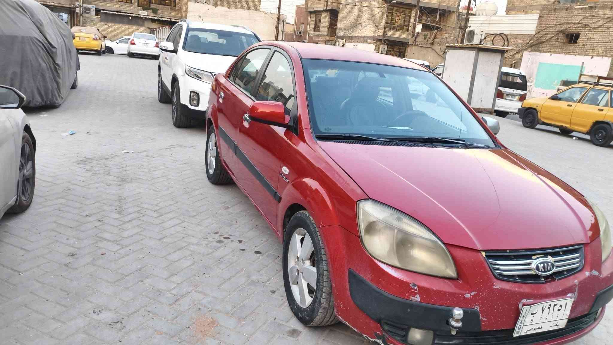 السلام عليكم
كيا برايد خليجي موديل 2007 بسمي رقم بغداد محرك 1600 تبريد ثلج اربعه دسك فول اوتماتيك مكينه  حاويه قبل شهرين زيرو كير صدر امامي خلفي بيها بنيد مبدل شركه نفس اللون السياره بيها جراد السعر 74مكان السياره بغداد مدينه الصدر***********
