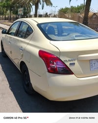 للبيع نيسان صني 2014 بليته زركه  وسونار بيها والسعر  75 بيها مجال  077...