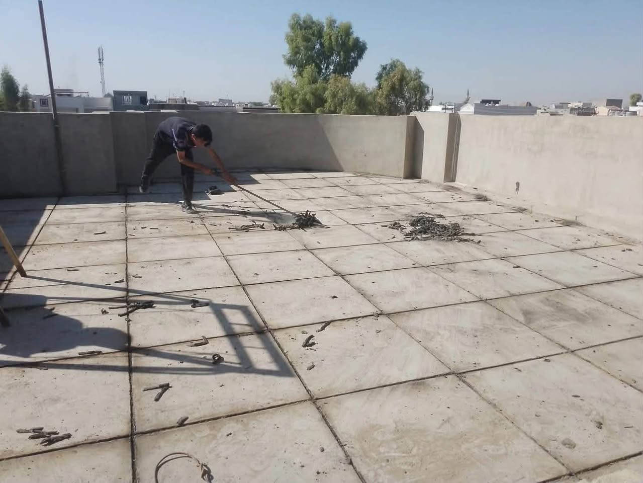 مستعدون لعمل الماستك والزفت وكل مايخص الاسطح من تسريب الماء  داخل بغداد 

  ( *********** )

1 - عزل مائي ممتاز  ✅

2 - جوده عاليه في العمل ✅

3 - خبره عاليه دقه في التنفيذ ✅

نص مكتوب في الصور:
- مستعدون لعمل الماستك لحماية أسطكم من تسرب المياه عزل مائي احترافي بجودة عالية عزل مائي ممتاز حماية من تسرب المياه جودة عالية في العمل خبرة ودقة في التنفيذ مناسب لجميع الأسطح للمنازل والمباني والأسطح كافة بعد العمل أثناء العمل قبل العمل بعض الأعمال المنفذة *********** بغداد فقط احم بيتك .. من التسربات
